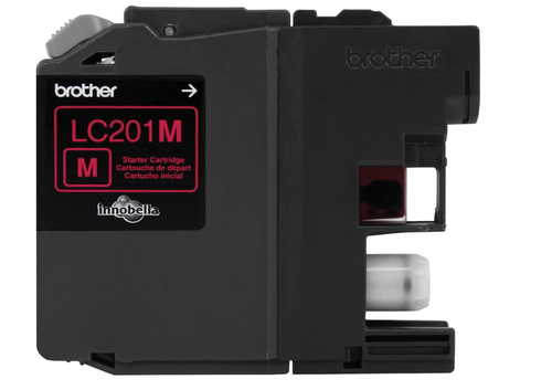 Brother LC201M Tintenpatrone Magenta mit Standardkapazität versiegelt - Bild 1 von 3