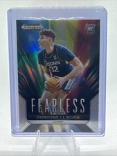 2024 Panini Prizm Draft Picks - Fearless Donovan Clingan #23 Silver Prizm (RC)