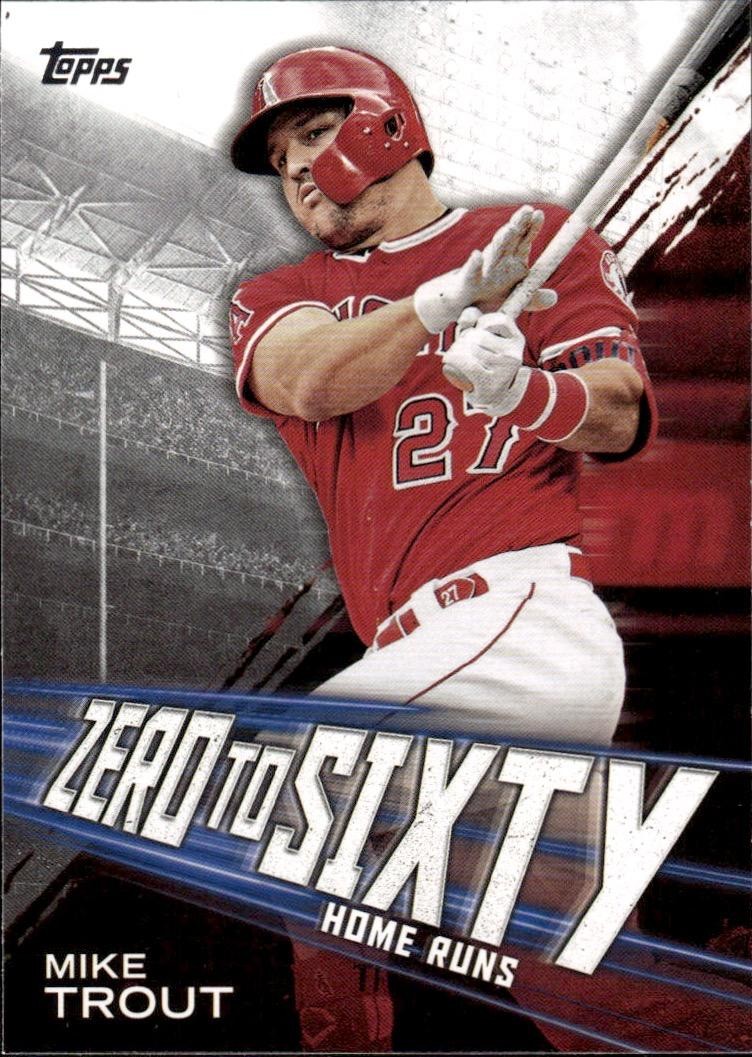 2021 Topps #ZTS-5 Mike Trout Zero to Sixty