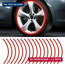 16PCS 17''-19'' Reflective Wheel Rim Stripe Decal Sticker, Universal Night Safet