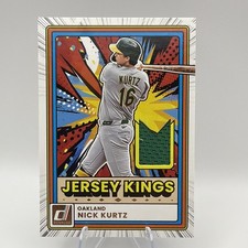 2026 Panini Donruss Nick Kurtz Jersey Kings Patch 🔥Oakland #JK-NK