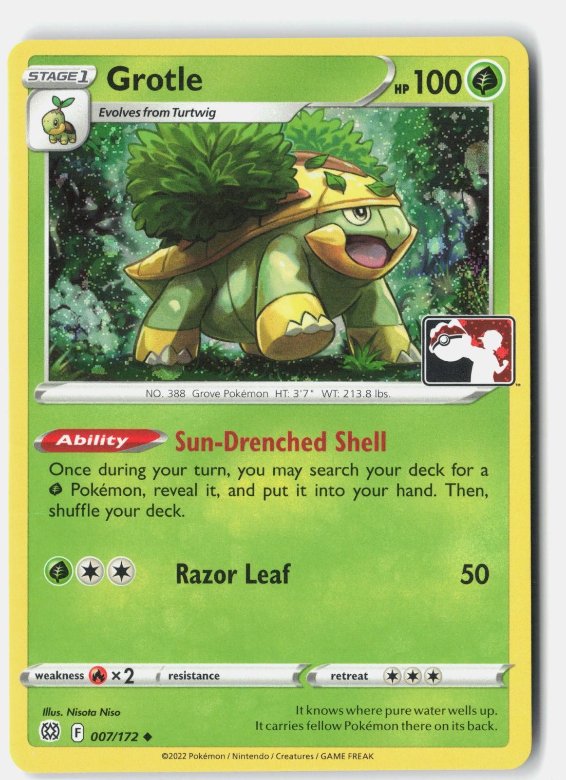 Grotle Prize Pack Series Cards Uncommon 007/172 LP