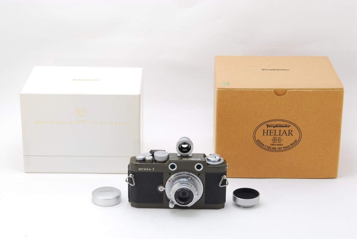 TOP MINT W/BOX] Appareil photo argentique télémétrique Voigtlander