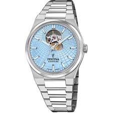 Rive Open Heart Blue / Stainless Steel | Blue Dial Wristwatch F20053-5