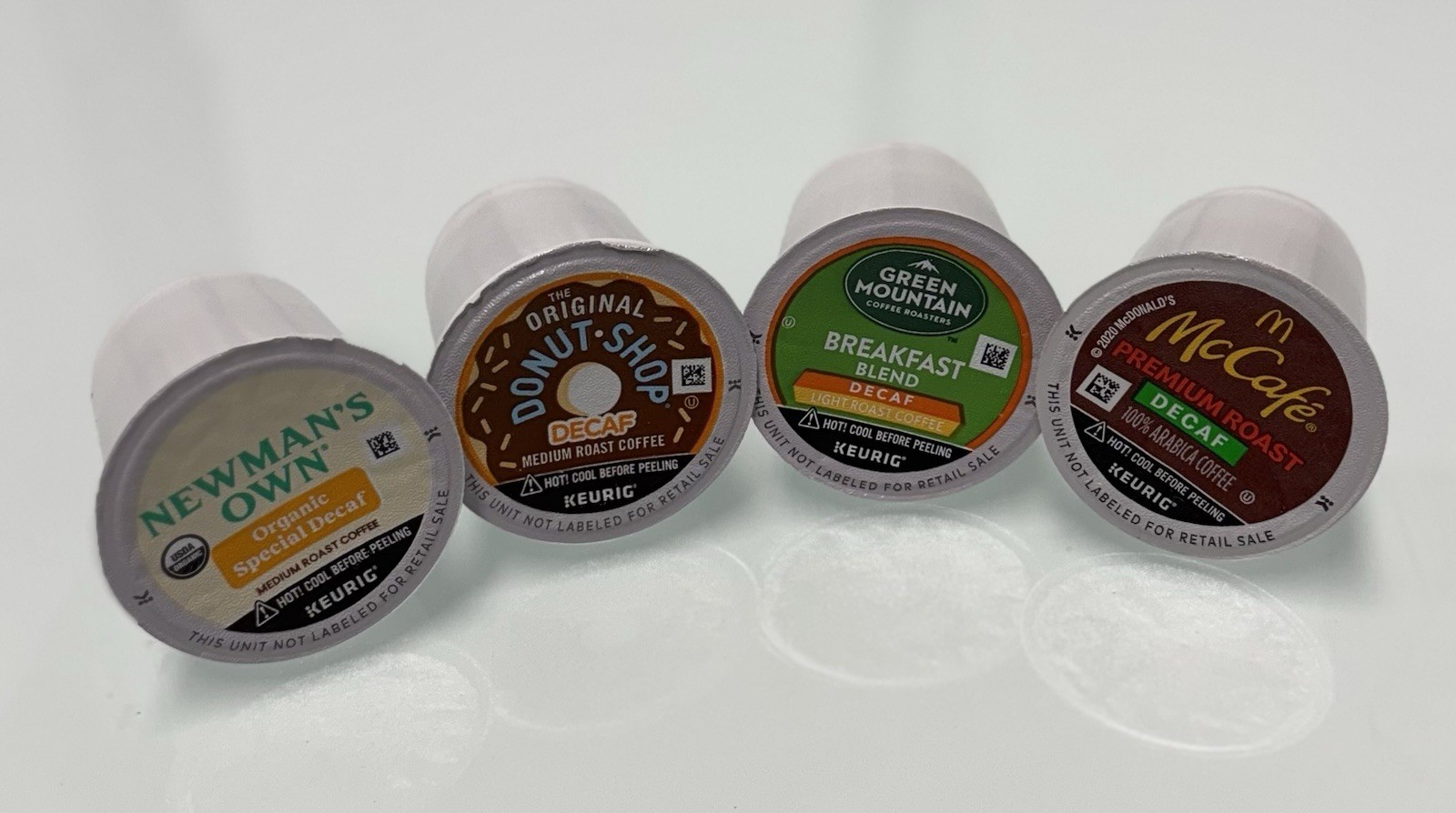 Decaf Variety Pack K-cups.   4 Flavors   96 Pods.  Bulk