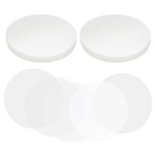 2.4in 61mm Badge Film, 200 Pcs Transparent Circle Mylars