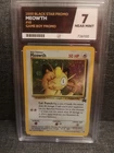Meowth 2000 Black Star Promo Card Ace Grade 7 NM pokemon Vintage Holo card