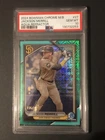 PSA 10, 2024 Bowman Chrome Jackson Merrill Aqua Refractor SP/299 ROOKIE