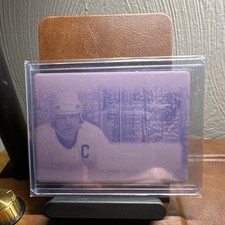 2019-20 Leaf Ultimate Hockey Magenta Plate Q Numerology Wendel Clark 1/1
