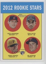2012 Heritage Rookie Stars Nick Hagadone Jared Hughes Josh Satin Joe Benson 0c4