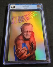Tribute: Stan Lee #nn - Skan Srisuwan East Side Comics Gold Foil Ed. A (CGC 9.8)