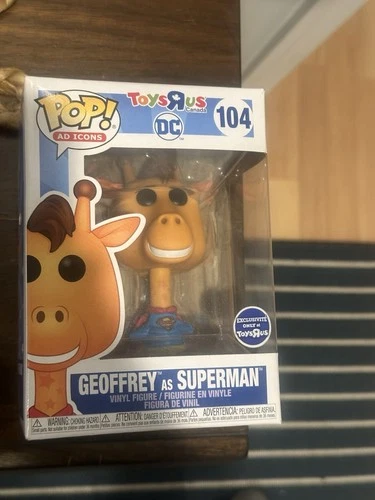 Funko Pop Geoffrey as Superman Toys R Us Canada Exclusive #104