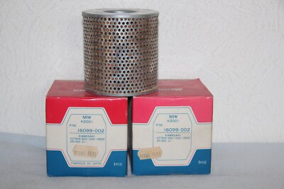 MEIWA SET 2 Motorrad Ölfilter Kawasaki KZ750K - MIWK2001