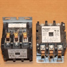One Liebert Furnas Siemens Homer 42DF35AJ Contactor  24VAC Coil