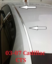For 2003-2007 Cadillac Cts Chrome Roof Top Trim Molding Kit For 2003-2007 Cadillac Cts Chrome Roof Top Trim Molding Kit