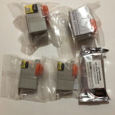 Cartucho de tinta Kodak KD-30C y KD-30BK XL color y negro lote de 5 ¡NUEVO Y SELLADO!