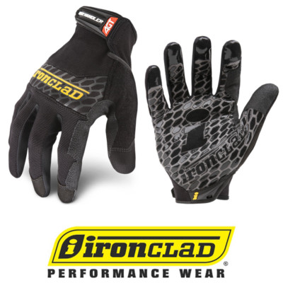 IronClad Box Handler BHG Premium Industrial Gripping Gloves - 12 Pair Bulk Case