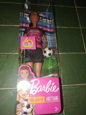 Mattel Barbie Anniversaire 60 Ans Professions Athlete Footballeuse Gfx26 Ebay