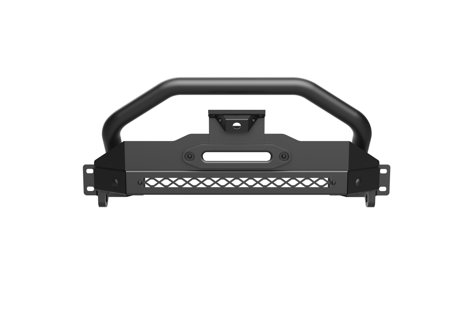 Front Winch Bracket For 2021 2022 2023 Ford Bronco Front Bumper Powder