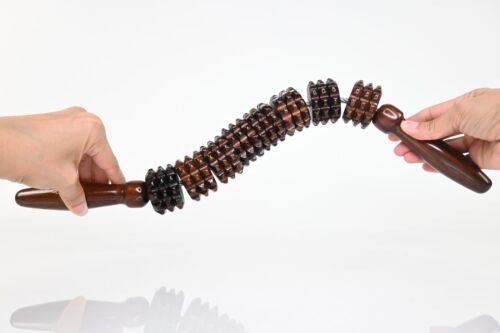 Wood Roller Massager Flexible Wood Therapy Diamond Roller Maderoterapia Rodillo