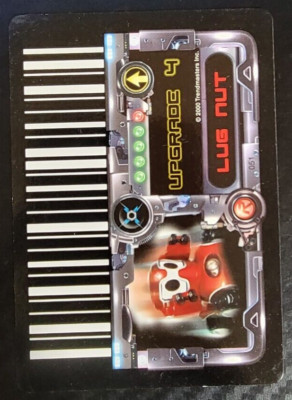 Rumble Robots - Power Cards - Upgrade 4 - Lug Nut