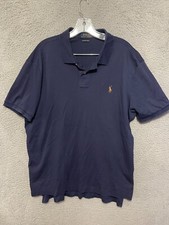 Polo Ralph Lauren Shirt Mens Blue Size XL Short Sleeve Adult collared