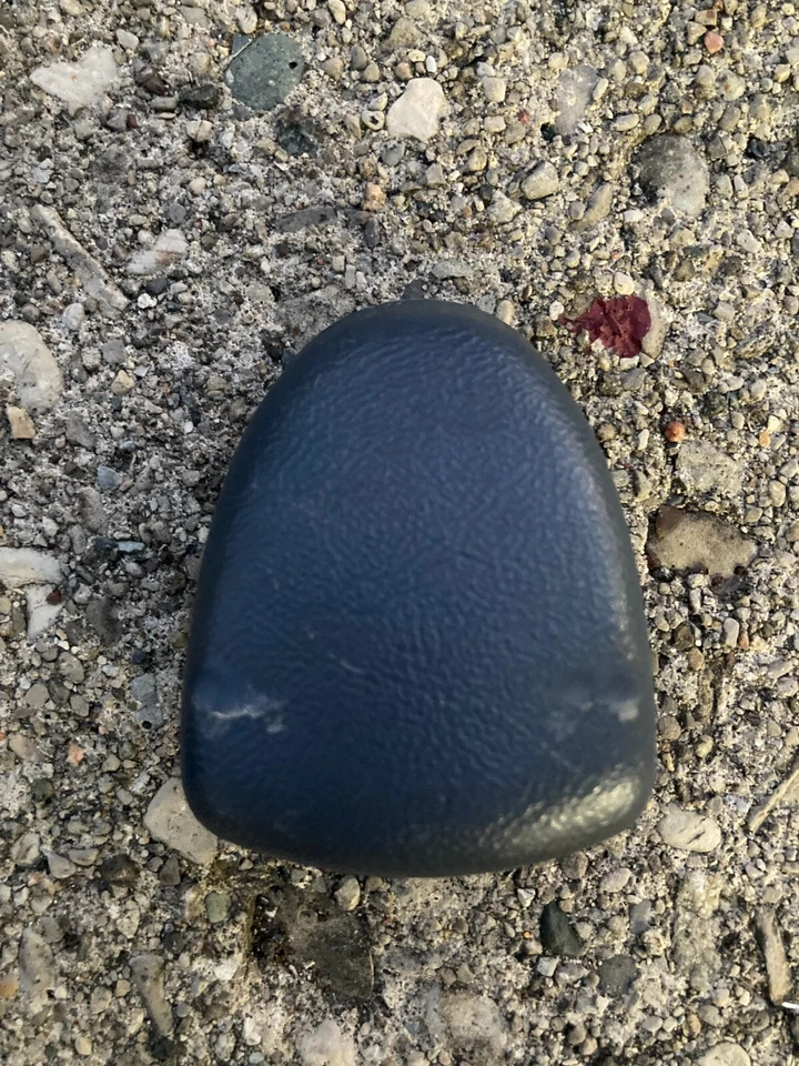 Tapa de ajuste de cinturón de seguridad 92-96 Ford Bronco F150 F250 F350, conductor/paso, azul cristal Foto 3 de 4