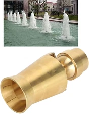 Water Fountain Nozzle Spray , 1.5 Inch Internal Thread Sprinkler Head Brass, Eas