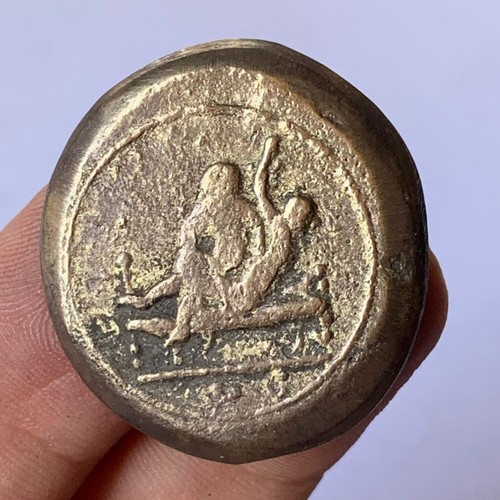 UNRESEARCHED ANCIENT ROMAN KING & QUEEN SOLID BRONZE COIN MEDALLION eBay