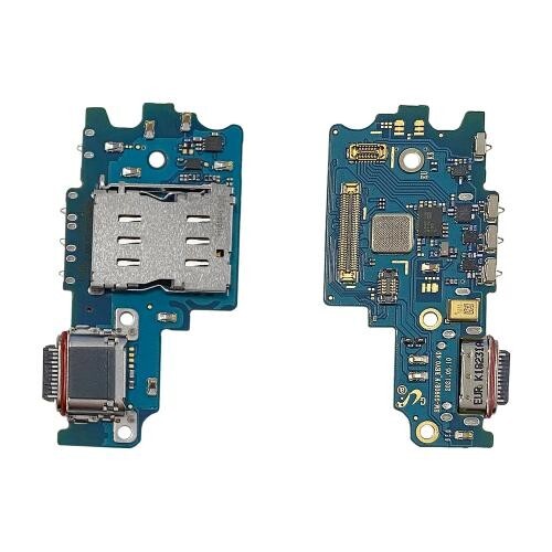 PCB DOCK CONNETTORE DI RICARICA MICROFONO PER SAMSUNG S21 FE 5G G990B ORIGINALE