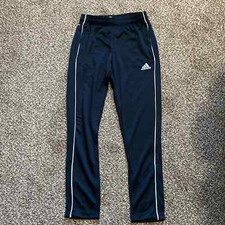 NWT black youth medium Adidas pants football fit