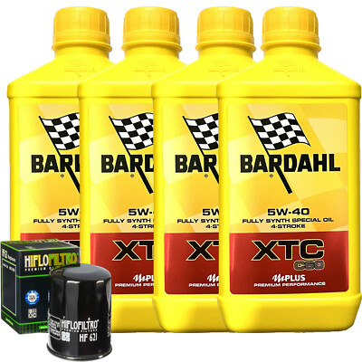 Inspektionskit Öl Bardahl XTC 5W40 Filter für Arctic Cat 500 Core ��2013>2014