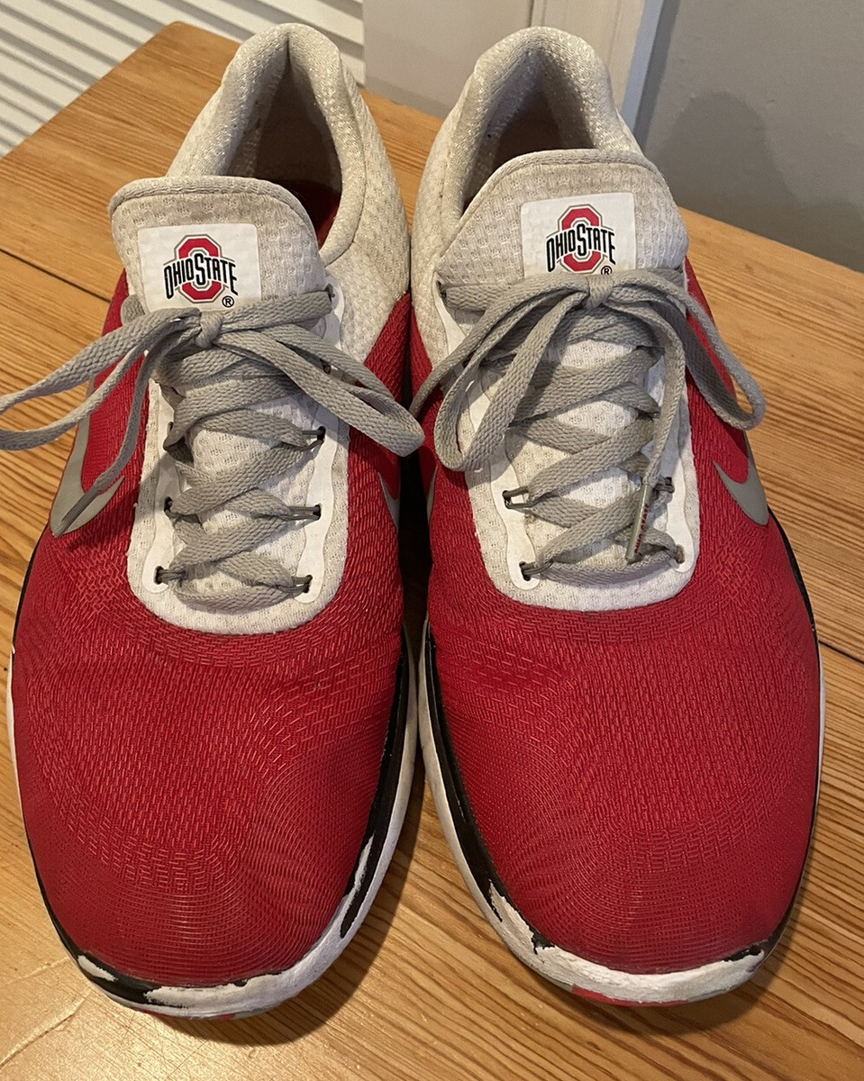 nike air zoom pegasus 36 ohio state men's running shoe