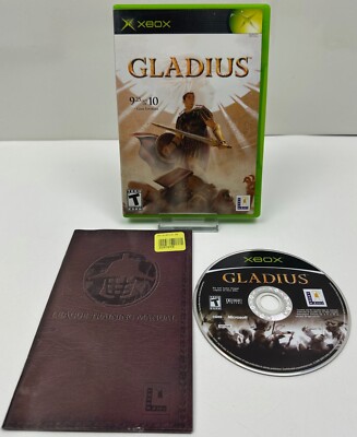 Gladius (Microsoft Xbox, 2003) CIB *Mint Disc*