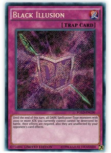 Black Illusion - YGLD-ENC00 - Secret Rare - Limited Edition x3 - Near Mint