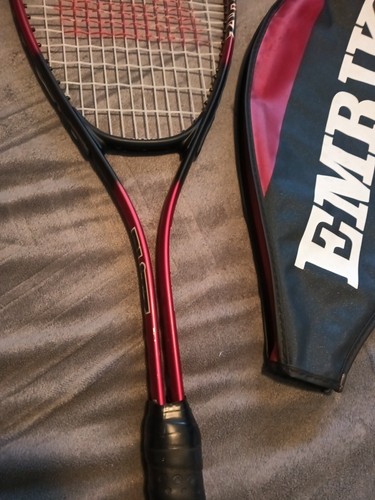 Emrik Blitz Graphite Squash Racquet - Vgc With Cover 27" Long - Afbeelding 6 van 7