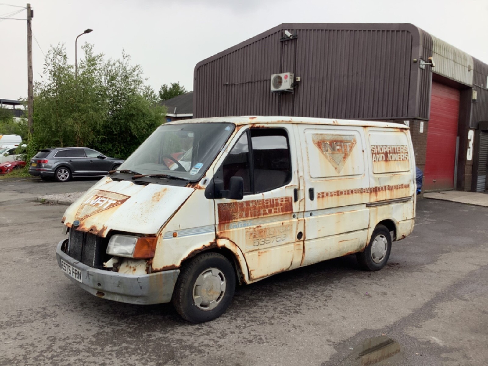Image 1 - 1987 Ford Transit 1.6L Pinto Spares Or Repair Barn Find Classic Show Car Project