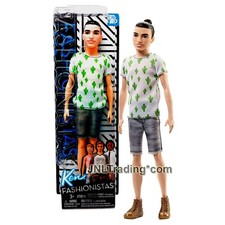 Year 2017 Barbie  Ken Fashionistas #16 Slim Caucasian Doll FJF74 Cactus Cooler