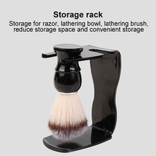 Badger Hair Shaving Kit Beard Brush with Bowl and Stand Holder