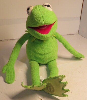 Kermit The Frog Fuzzy 16  Plush Bean Toy Doll Muppets Most Wanted Disney Store 2