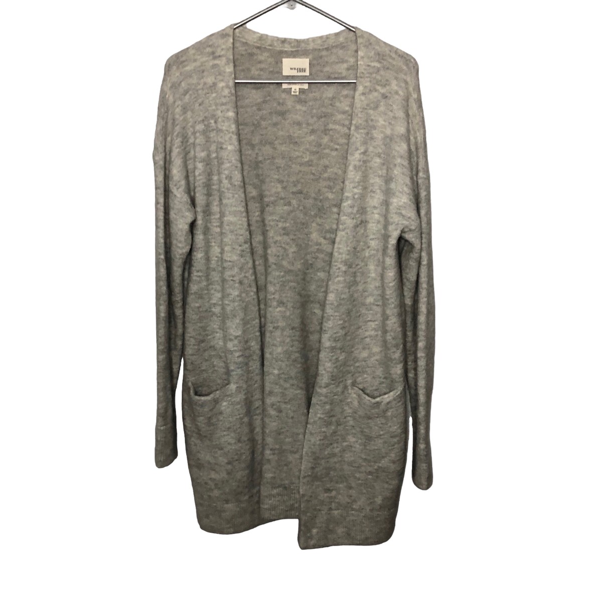 Wilfred Free Aronson Alpaca Wool Blend Long Cardigan Sweater