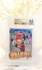 2020 Donruss Albert Pujols SP WHAMMY! BGS 9.5 True Gem Mint! Pop 1 None Higher! 