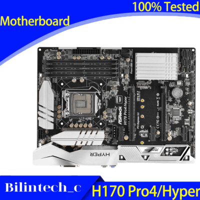 FOR ASRock H170 Pro4/Hyper Motherboard Supports 64GB DDR4 SATA3