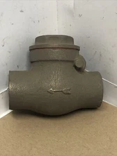 1" COPPER CHECK VALVE-1"x1" CxC SWET-SOLDER SWING CHECK VALVE
