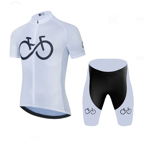 Men's Bike Clothing Cycling Jersey and Shorts Set Road Bike Clothing Jersey Kit - Picture 17 of 21