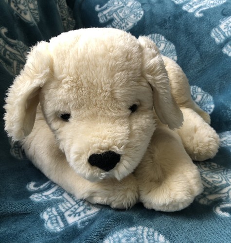 Andrex Puppy Pyjama PJ Case Plush Soft Toy Vintage Labrador Dog With Collar - Picture 2 of 8