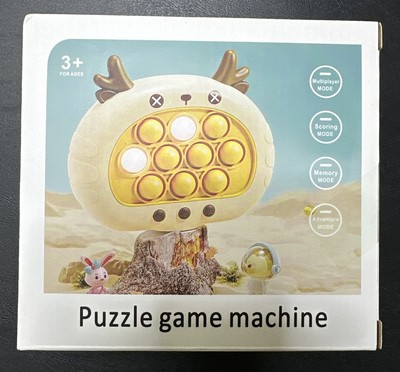 Electronic Game Console Pop it Fidget Toy Fast Push Game Decompression Fun Toy