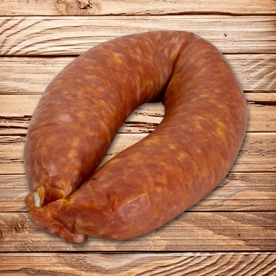 Knoblauchwurst - nach altem Familienrezept - am Stück - 300g