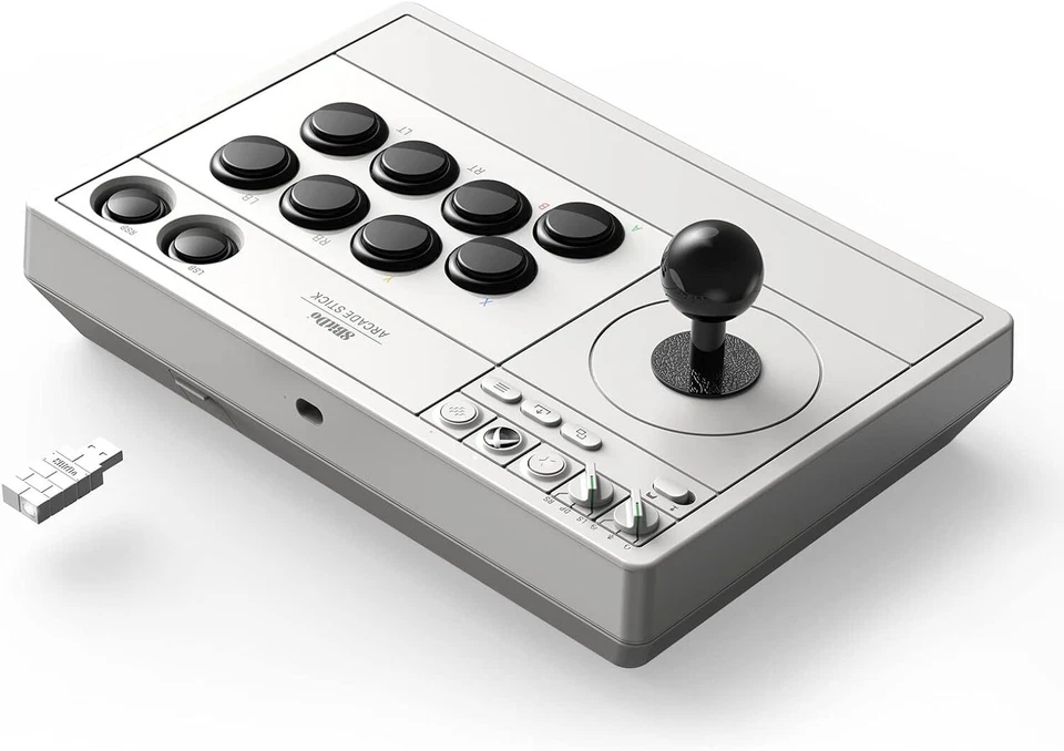 8Bitdo Arcade Stick (White) for Xbox Series X|S and Xbox One Arcade Fight Stick - Image 2 of 4