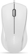 RAPOO N1600 3-Button Quiet Wired Mouse, 1000DPI Optical Mouse, Quiet Button